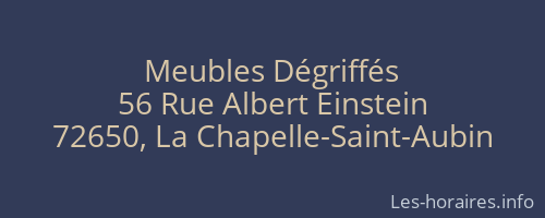 Meubles Dégriffés