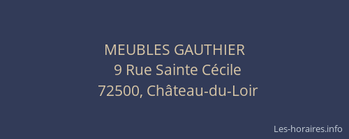 MEUBLES GAUTHIER