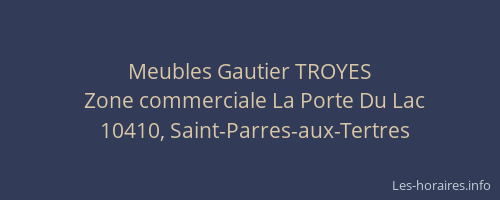 Meubles Gautier TROYES