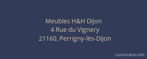 Meubles H&H Dijon
