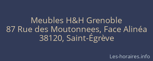 Meubles H&H Grenoble