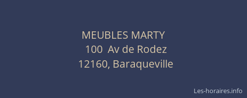 MEUBLES MARTY