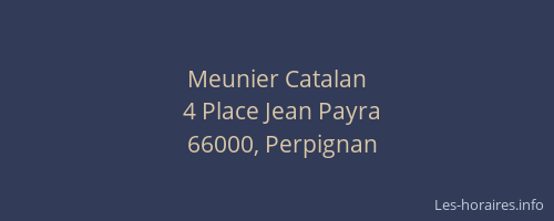 Meunier Catalan