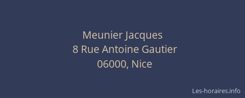 Meunier Jacques