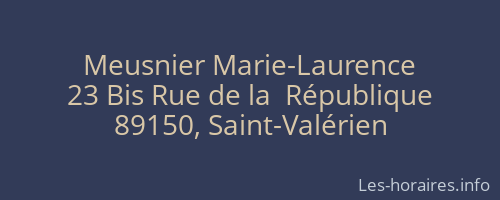 Meusnier Marie-Laurence