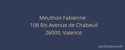 Meuthon Fabienne
