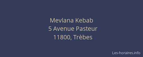 Mevlana Kebab