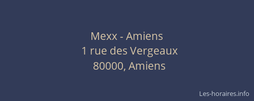 Mexx - Amiens