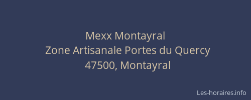 Mexx Montayral