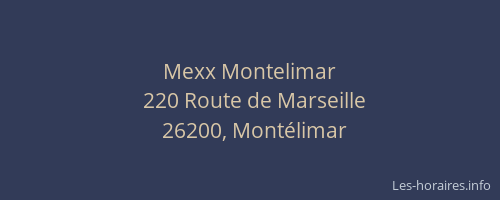 Mexx Montelimar