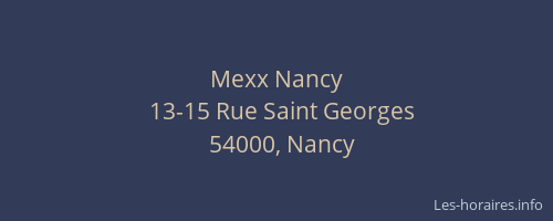 Mexx Nancy