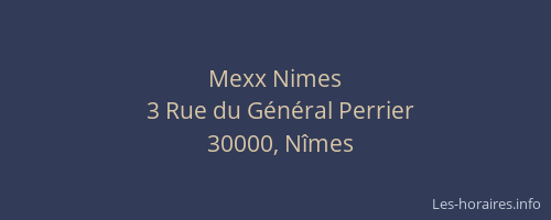 Mexx Nimes
