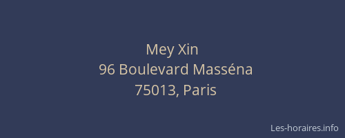 Mey Xin