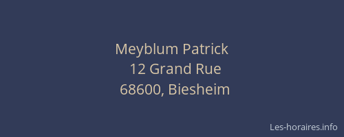 Meyblum Patrick