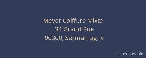 Meyer Coiffure Mixte