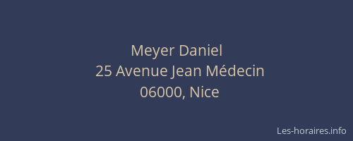 Meyer Daniel