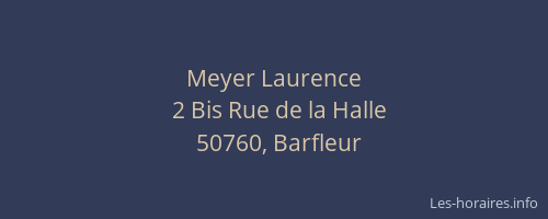 Meyer Laurence