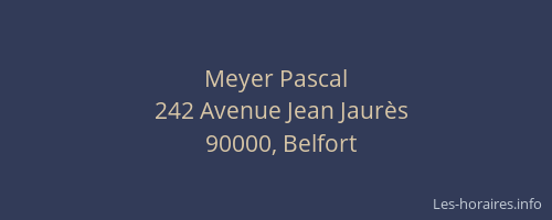 Meyer Pascal