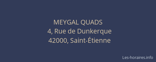 MEYGAL QUADS