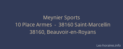 Meynier Sports