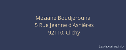 Meziane Boudjerouna