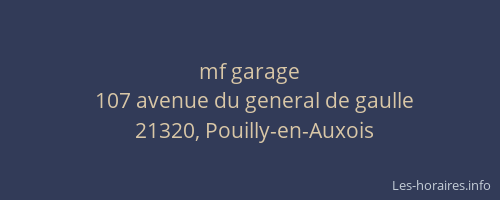 mf garage