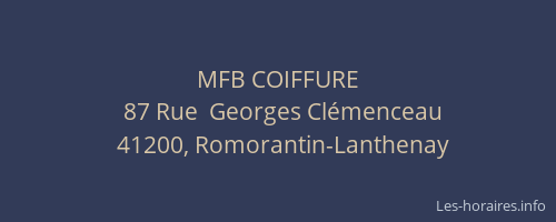 MFB COIFFURE