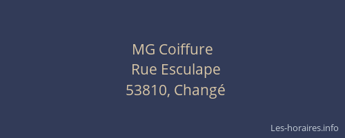 MG Coiffure
