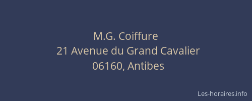 M.G. Coiffure