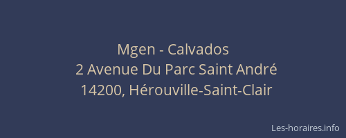 Mgen - Calvados