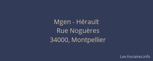 Mgen - Hérault