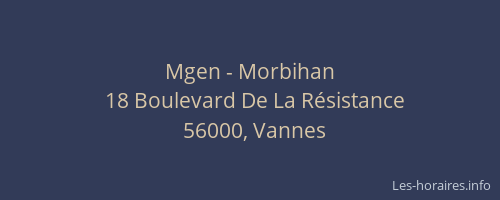 Mgen - Morbihan