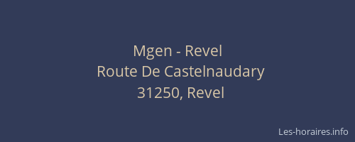 Mgen - Revel