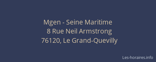 Mgen - Seine Maritime