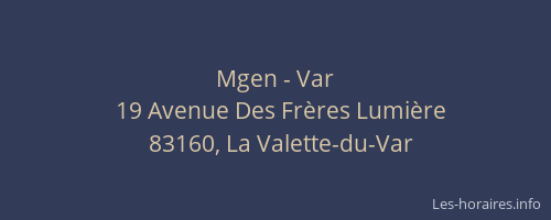 Mgen - Var