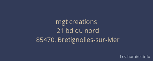 mgt creations