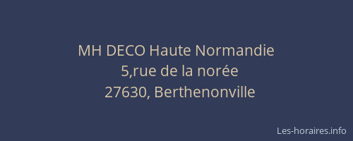 MH DECO Haute Normandie