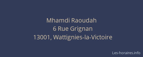 Mhamdi Raoudah
