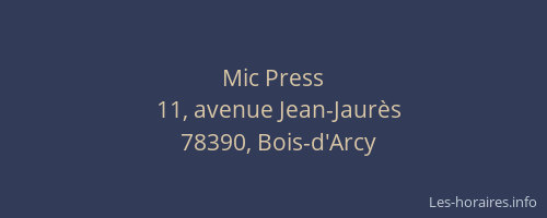 Mic Press