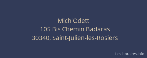 Mich'Odett