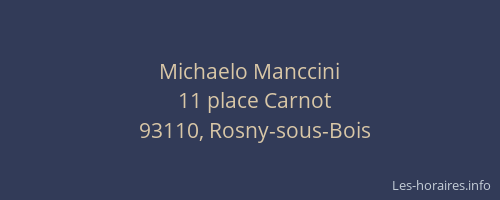 Michaelo Manccini