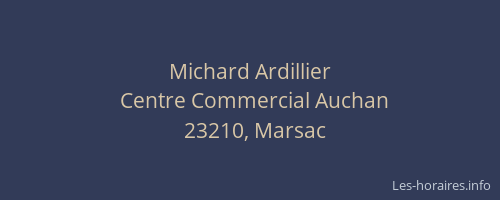 Michard Ardillier