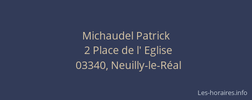 Michaudel Patrick