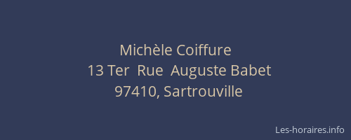 Mich&egrave;le Coiffure
