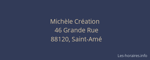 Mich&egrave;le Cr&eacute;ation