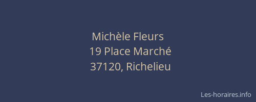 Mich&egrave;le Fleurs