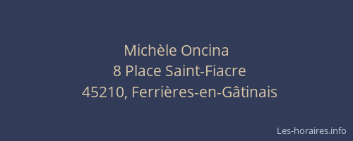 Michèle Oncina