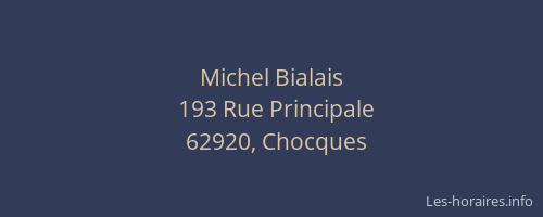 Michel Bialais