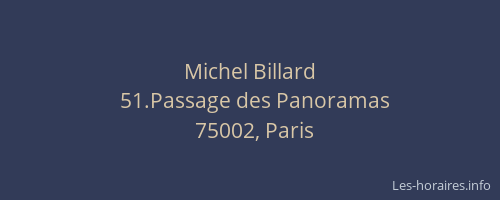 Michel Billard