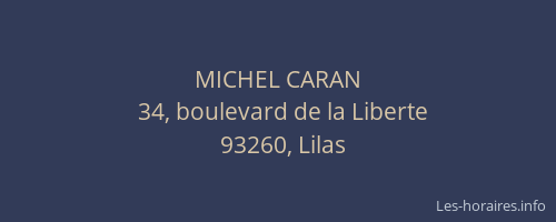 MICHEL CARAN
